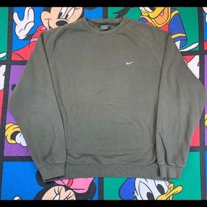 00s Y2K Nike Essential Swoosh Crewneck